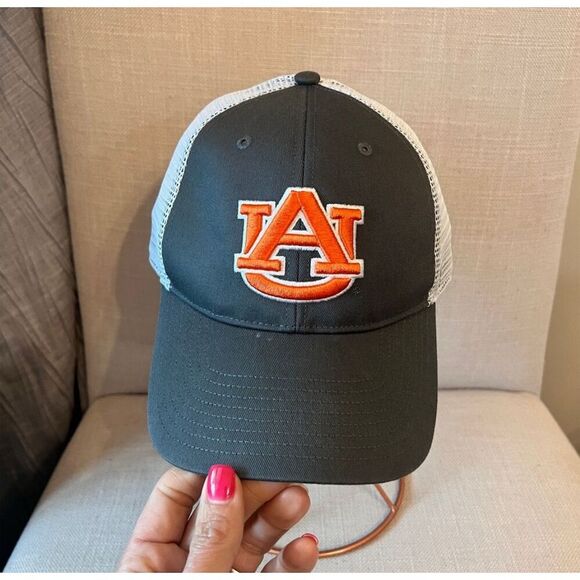 Auburn Tigers Two-Tone Trucker Cap Unisex Adjustable Mesh Hat - Picture 1 of 4